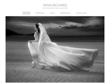 Tablet Screenshot of photographe-mariage.eu